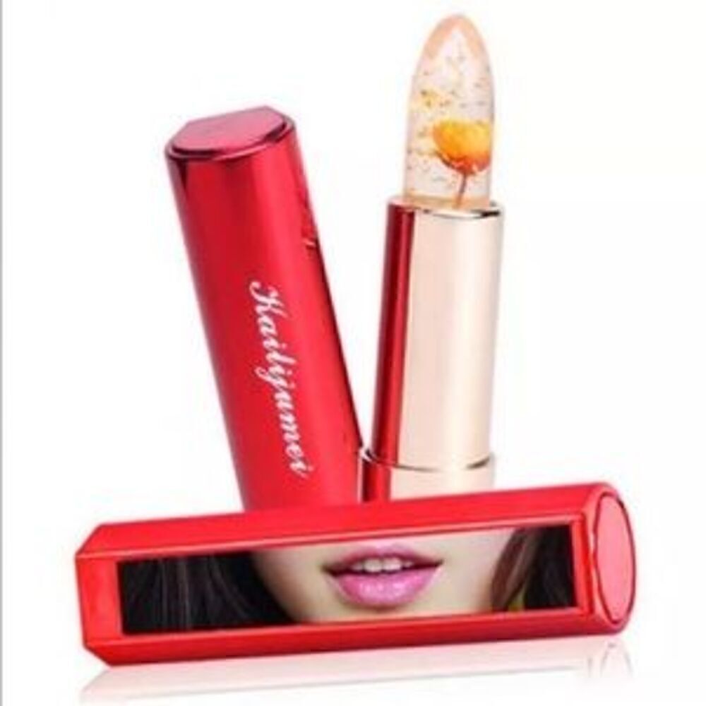 💯 Kuilijumei Jelly Flower Color Change Lipstick